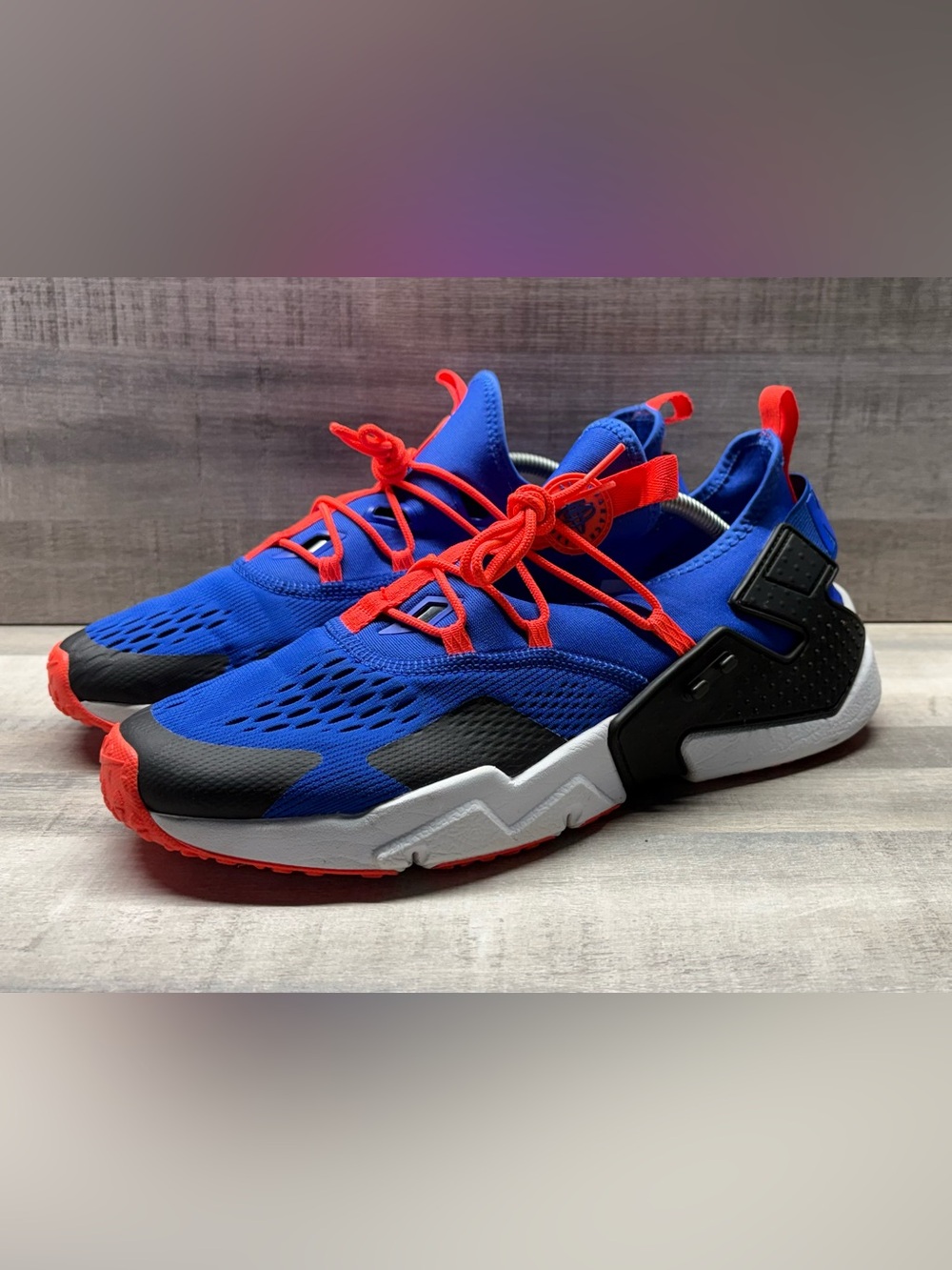 Nike Air Huarache Drift Breathe Racer Blue Red AO1133-400 Men’s Size 11